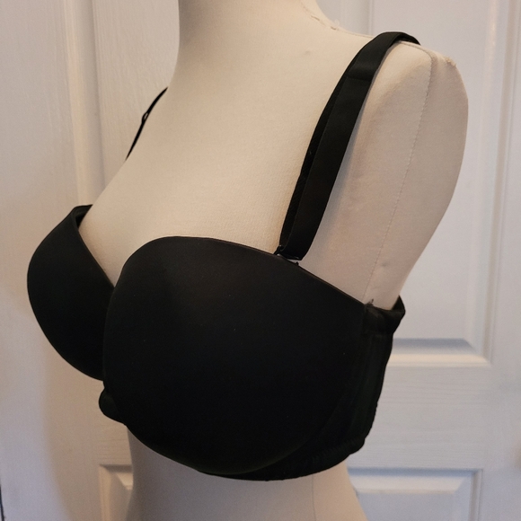 Cacique Solid Bra Black 40DD 40 DDSpoke free clean, good condition - Picture 2 of 5